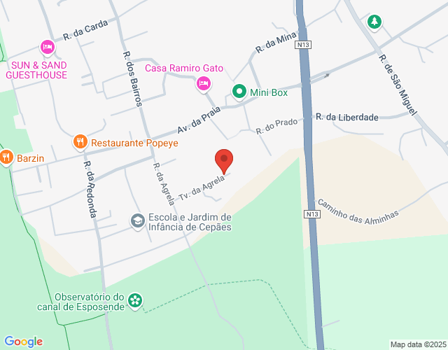 Mapa de localização