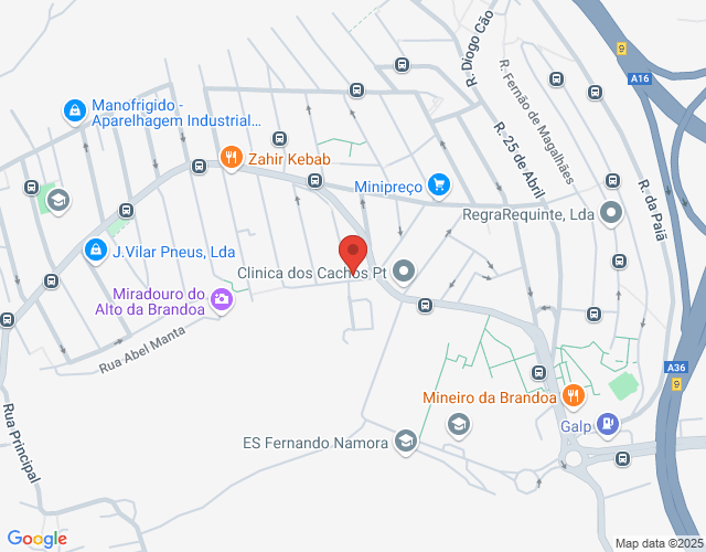 Mapa de localização