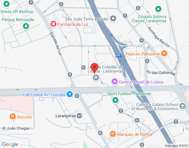 Mapa de localização