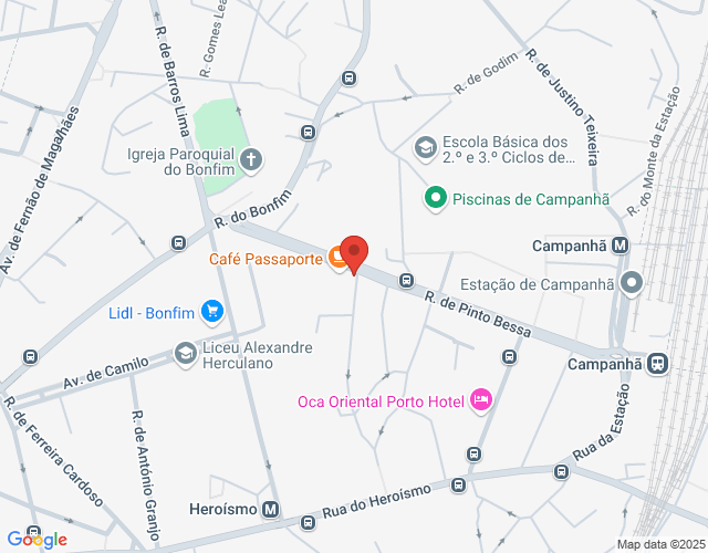 Mapa de localização