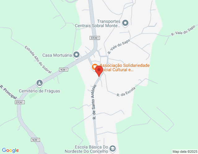 Mapa de localização