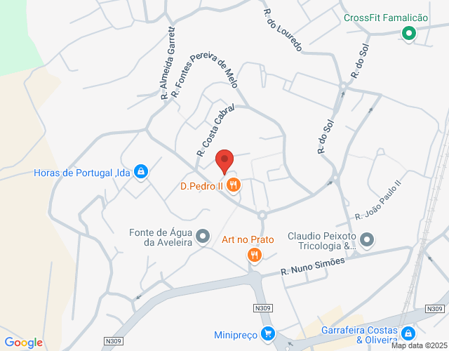 Mapa de localização