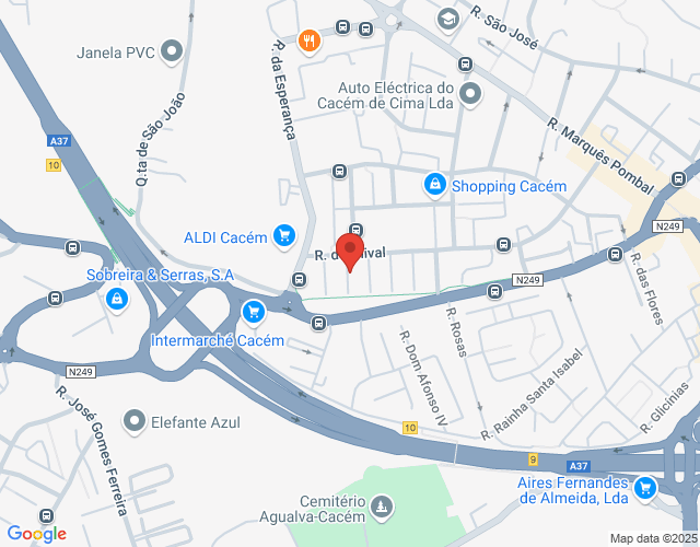 Mapa de localização