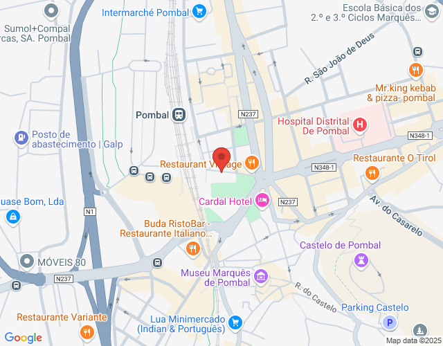 Localization map