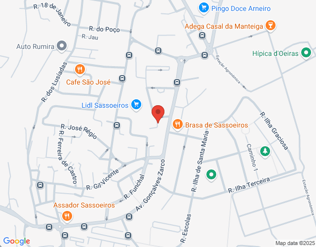 Mapa de localização