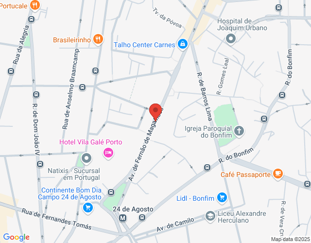Mapa de localização