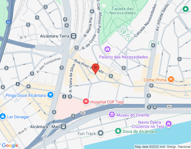 Mapa de localização