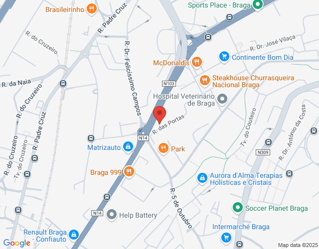 Mapa de localização