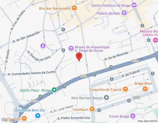 Mapa de localização