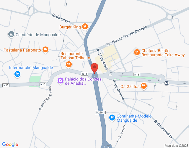 Mapa de localização
