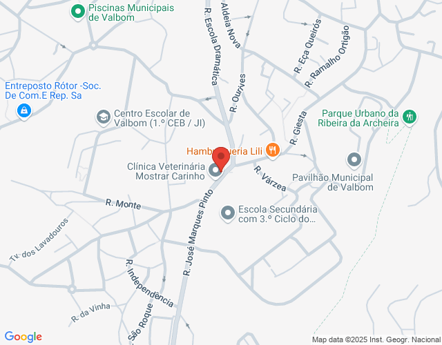 Mapa de localização