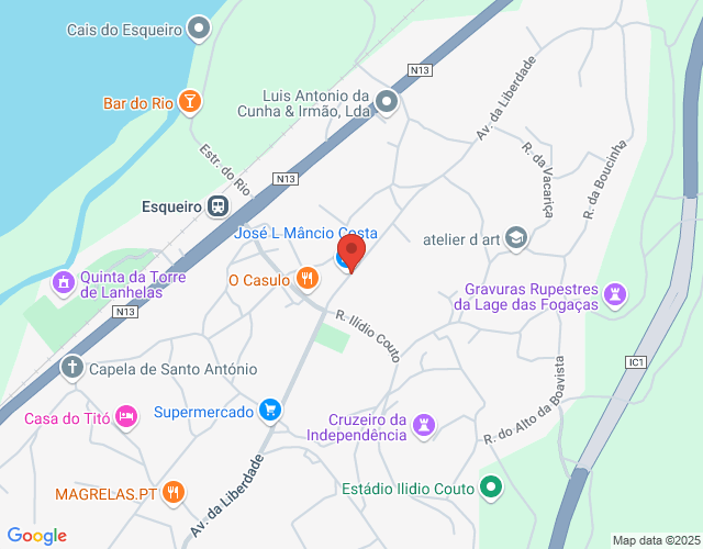 Mapa de localização