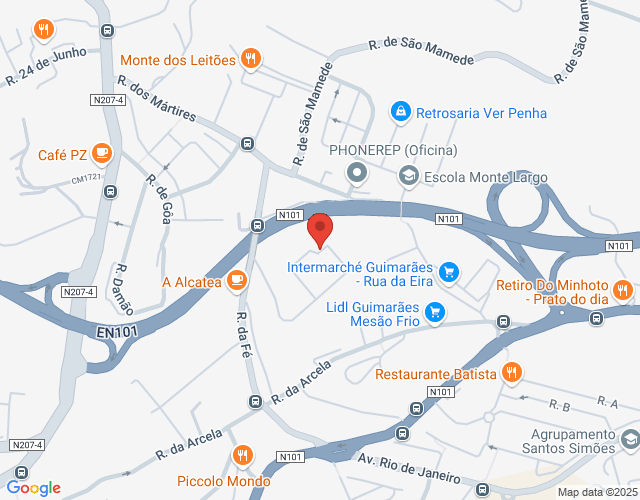 Mapa de localização