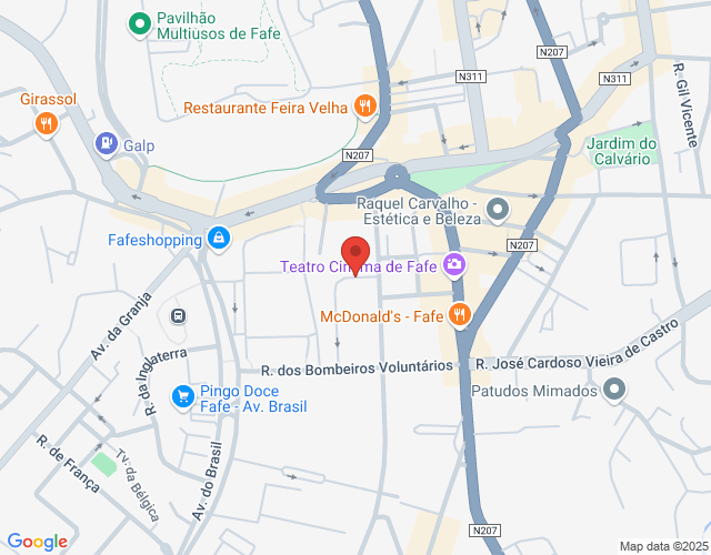 Mapa de localização