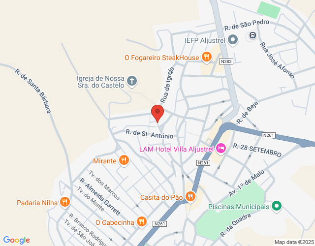 Mapa de localização