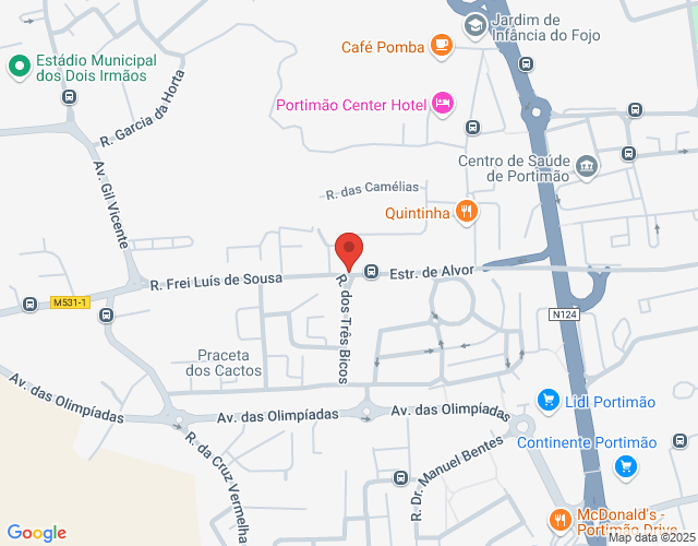 Mapa de localização