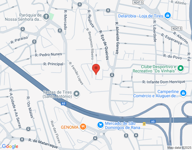 Mapa de localização