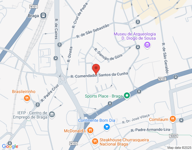 Mapa de localização