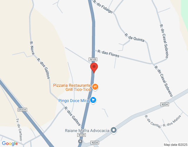 Mapa de localização