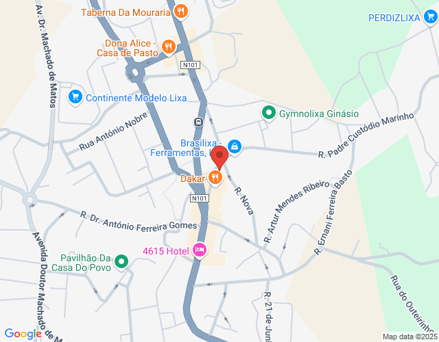 Mapa de localização