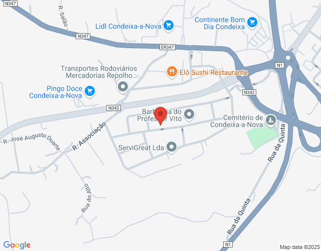 Mapa de localização