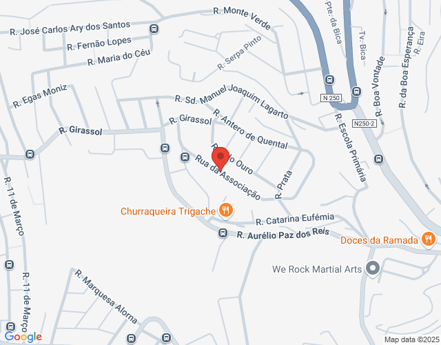 Mapa de localização