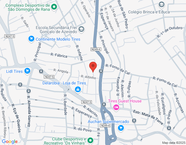 Mapa de localização