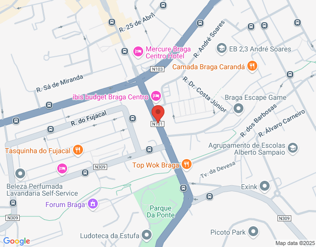 Mapa de localização