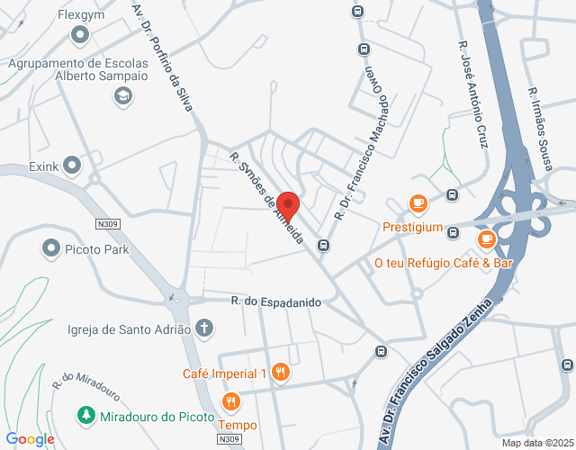 Mapa de localização