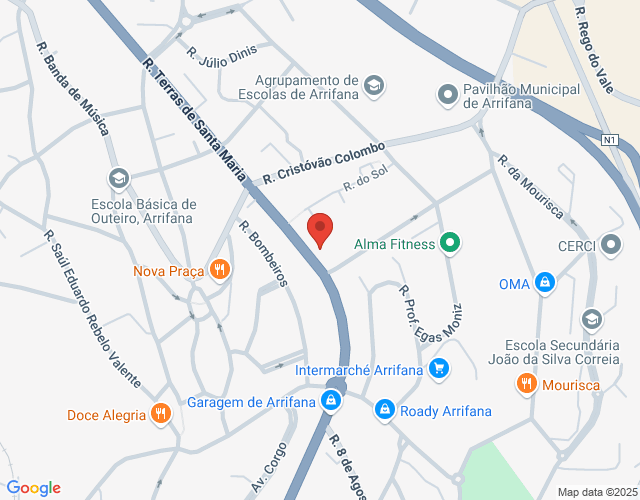 Mapa de localização