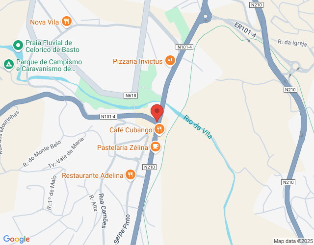 Mapa de localização