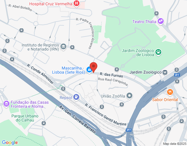 Mapa de localização