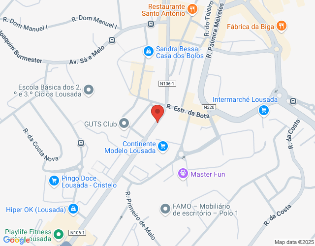 Mapa de localização