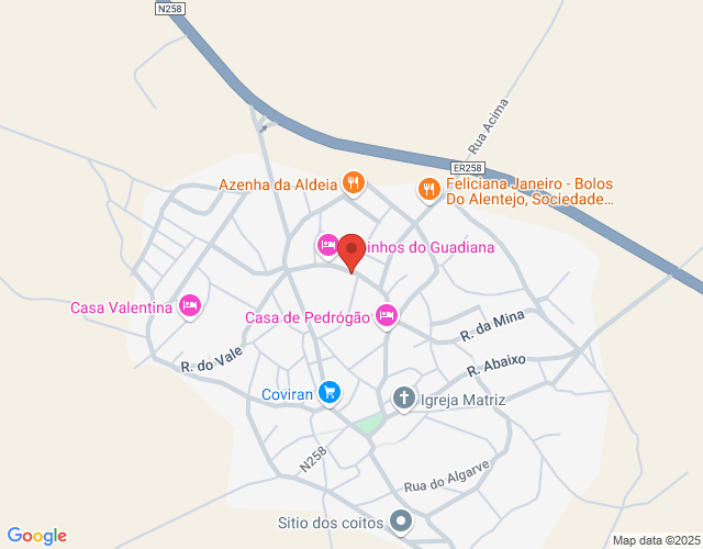 Localization map
