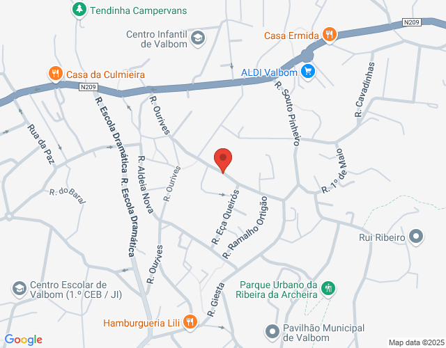 Mapa de localização