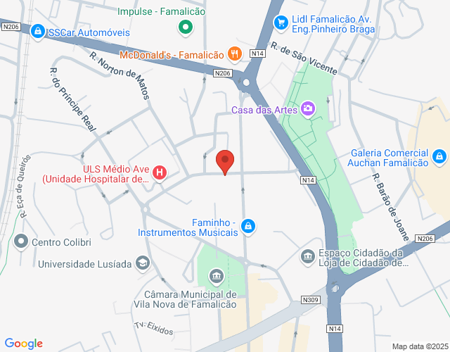 Mapa de localização