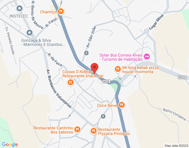Mapa de localização