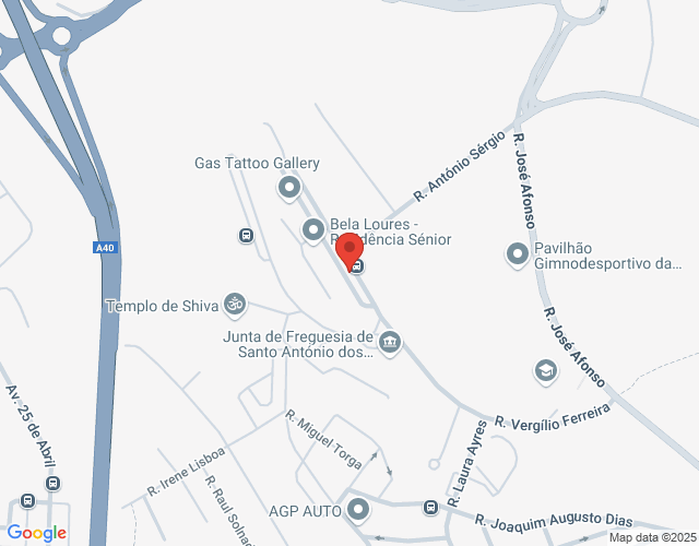 Mapa de localização