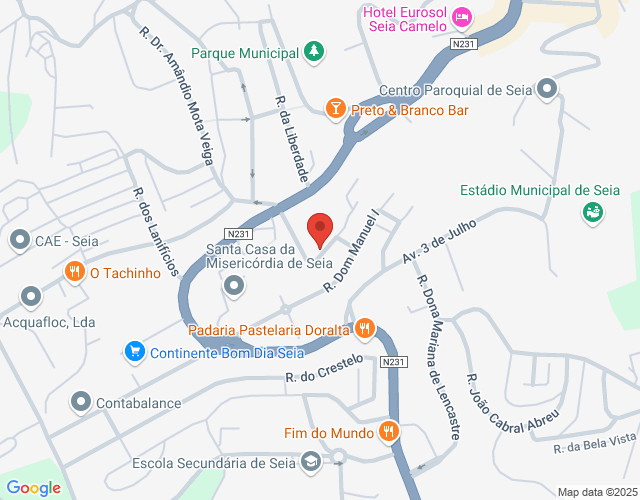 Mapa de localização