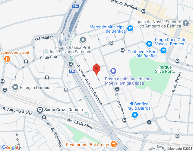 Mapa de localização
