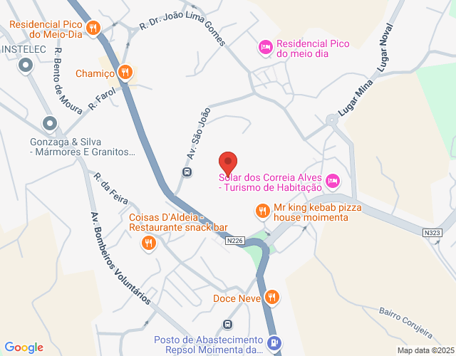 Mapa de localização