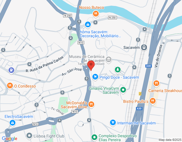 Localization map