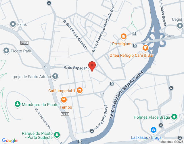 Mapa de localização