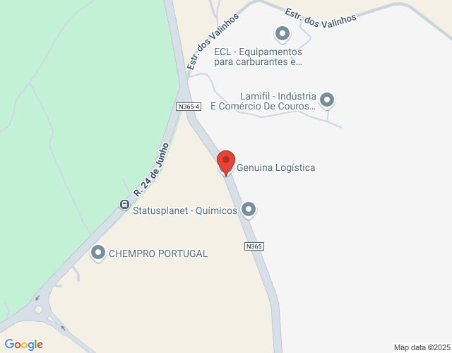 Mapa de localização