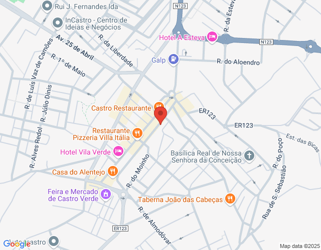 Localization map