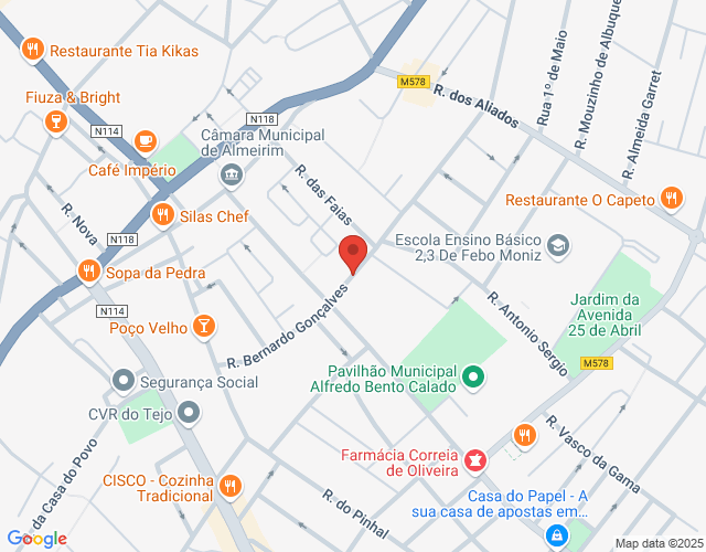 Mapa de localização