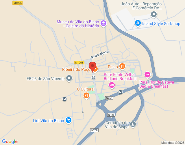 Localization map