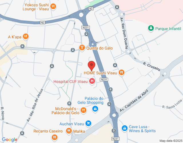 Mapa de localização