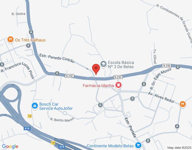Mapa de localização