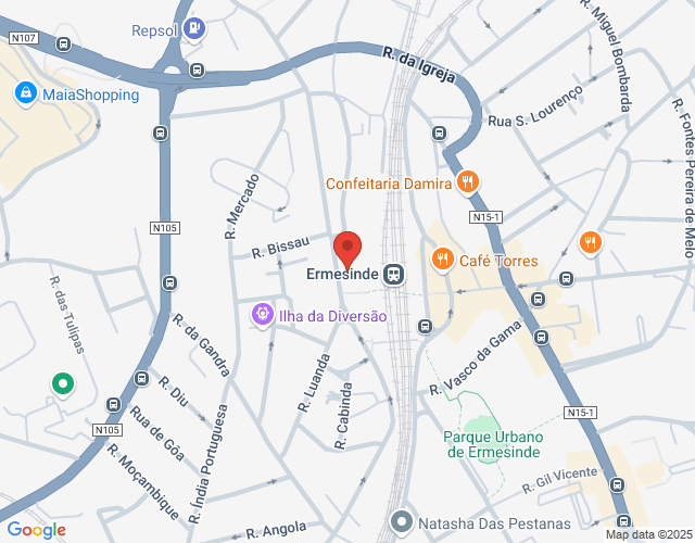 Mapa de localização